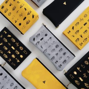 文具女子博限定エジプシャンペンケース＆ポーチ＆ブックカバー商品画像1