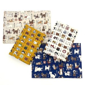 わんにゃんシリーズブックカバー商品画像