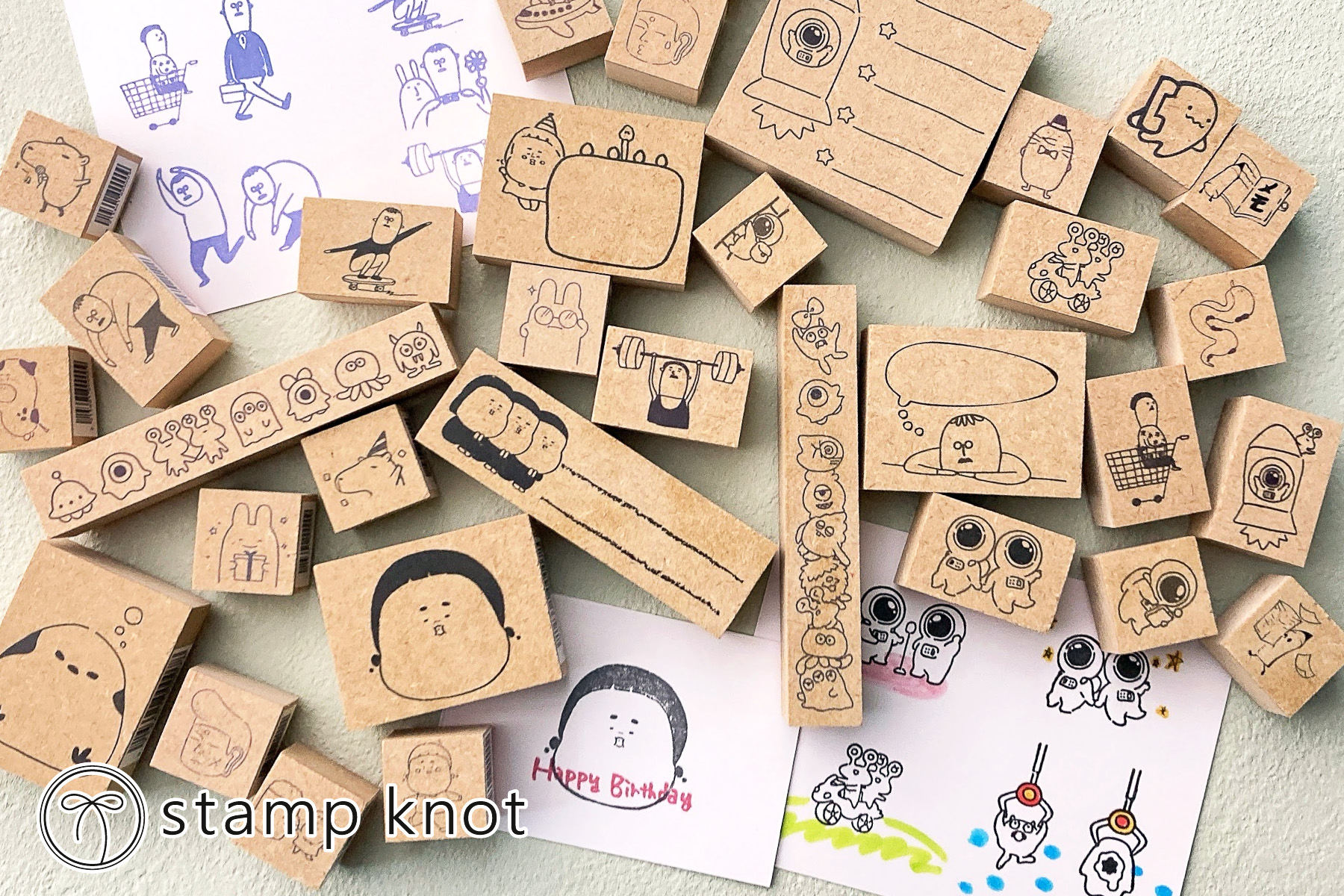 stamp knot