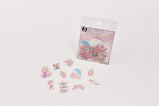 クリアフレークシール