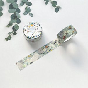 《文具女子博限定：マスキングテープ　白い動物たちのクリスマス》