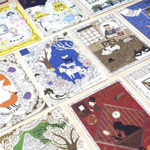 きらぴかポストカード　童話の宝石＆文学を歩く商品画像