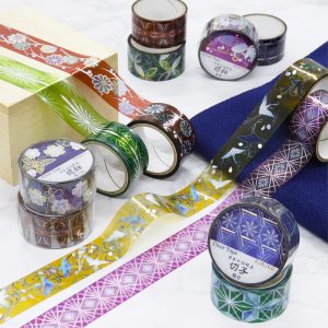 日本の伝統美「切子Clear Tape」「螺鈿Clear Tape」商品画像