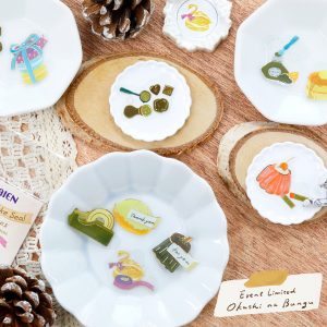 クリアフレークシール【おかしな文具】商品画像