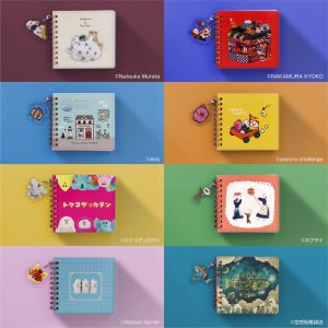 チャーム付ミニノート商品画像