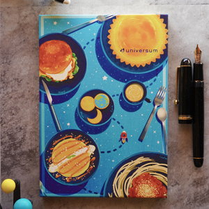 アートノートブック universum「宇宙一のビュッフェ・ツアー」商品画像