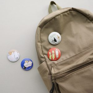 【新商品】My dear cats ぷにぷに缶バッジ商品画像2