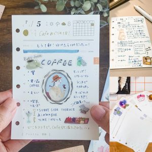 贅沢に二十四節気絵入り。日々の美しさを記録したり、季節の瞬間を残すことができる手帳。画像③