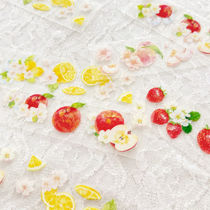 Fruits Deco PET Sticker画像②