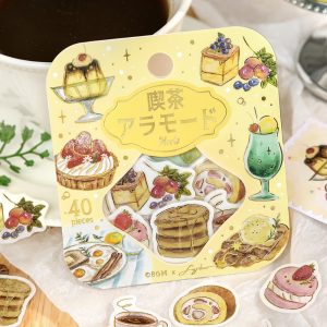 箔押しフレークシール「喫茶アラモードmeets」画像④