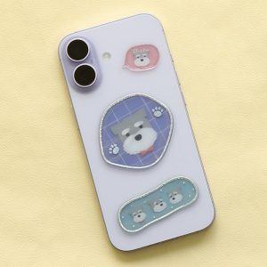 トリオ／クリアフレークシール画像