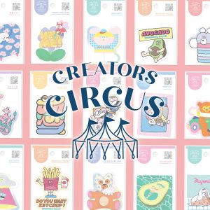 クリエイターズサーカス ステッカー画像