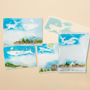 「くじらぐも」クリアファイル（A4判 縦型・横型）「くじらぐも」クリアファイル（A4判 縦型・横型）画像