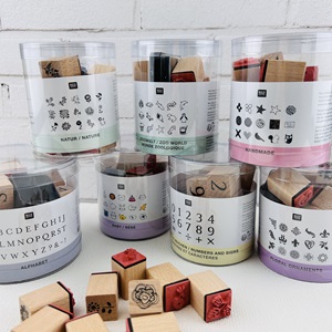 木製スタンプセットシリーズ画像