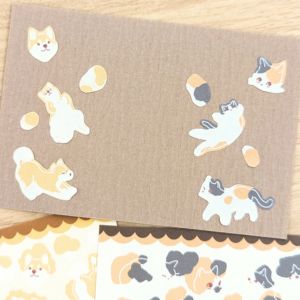 どうぶつかくれんぼシール画像