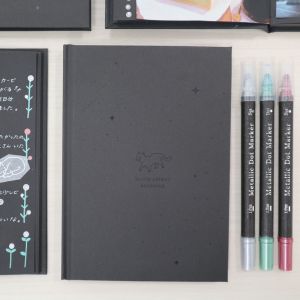 まっくろどうぶつノート＆ペンセット画像