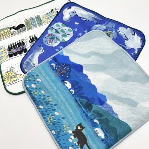 メガネやスマホも拭けるハンカチ画像