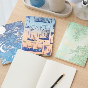 日常をハレの日に 箔押しB6ノート